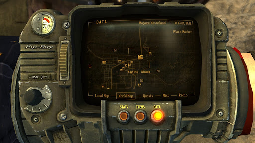 Location of the Field’s Shack | Fallout: New Vegas