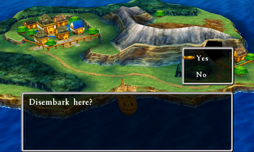 Sail this way to reach the island (3) | Dragon Quest VII