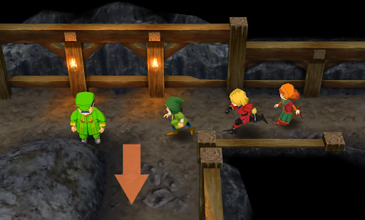 Go down the first two floors (3) | Dragon Quest VII