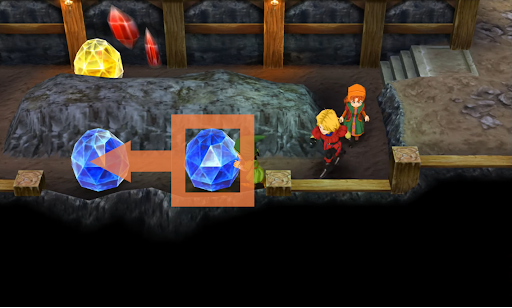 Push the rocks in that direction to solve the puzzle (2) | Dragon Quest VII