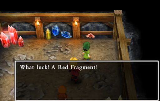 You’ll find the Red Fragment at the end of the mine (3) | Dragon Quest VII