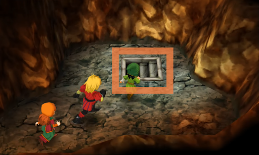 Go down both stairs (2) | Dragon Quest VII