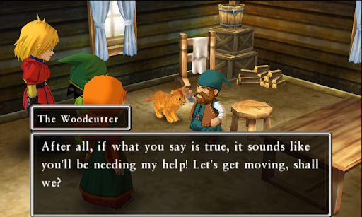 He’ll join you after you talk to him (2) | Dragon Quest VII