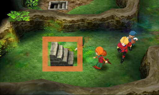 Exit the cave following this path (2) | Dragon Quest VII