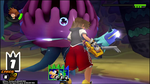 The Gimmick Card will make your life easier, especially if you use Attack cards (2) | Kingdom Hearts Re:Chain of Memories