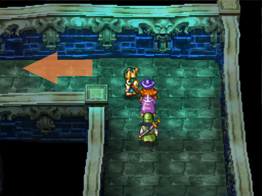 Follow these directions to get to the next floor (2) | Dragon Quest IV