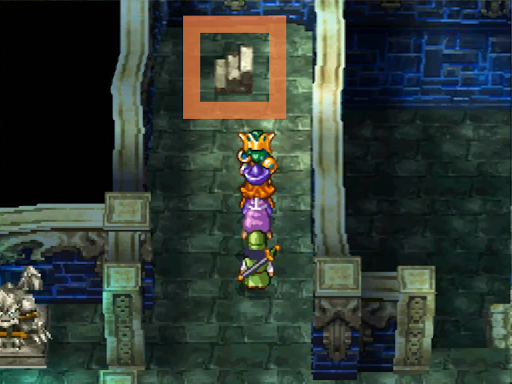 Go this way and make the elevator go down (5) | Dragon Quest IV