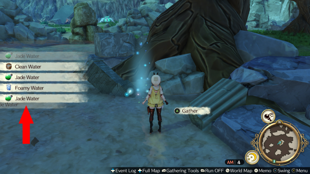 How to find Jade Water in Atelier Ryza Ever Darkness & the Secret