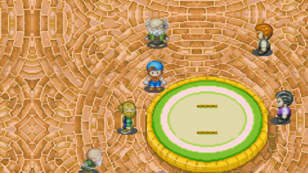 People getting ready for the chicken festival | Harvest Moon: Friends of Mineral Town