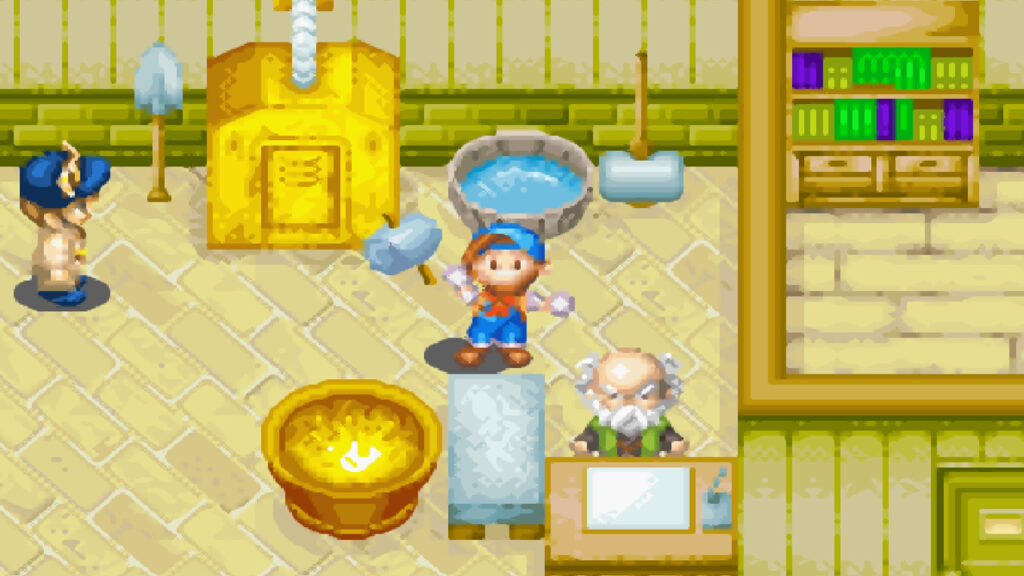 How to Upgrade Tools in Harvest Moon: Friends of Mineral Town