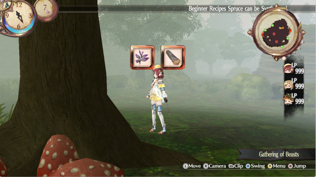 Kifa is the log item you get from gathering | Atelier Sophie: The Alchemist of the Mysterious Book