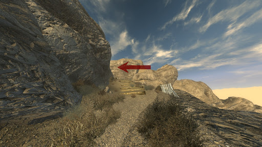 Wooden stairs | Fallout: New Vegas