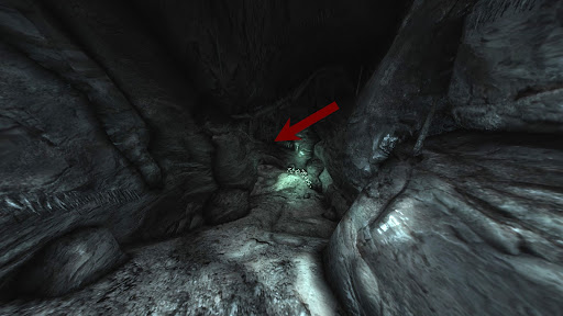 Keep following the glowing mushrooms down deeper into the cave | Fallout: New Vegas