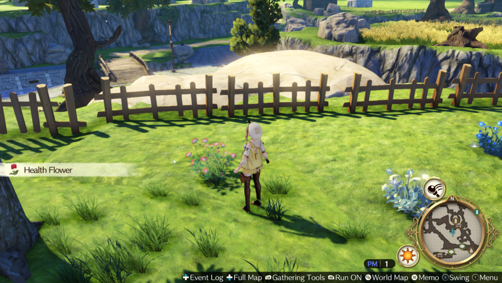 No tools needed, you'll either get a Health Flower, Nameless Grass or both | Atelier Ryza: Ever Darkness & the Secret Hideout