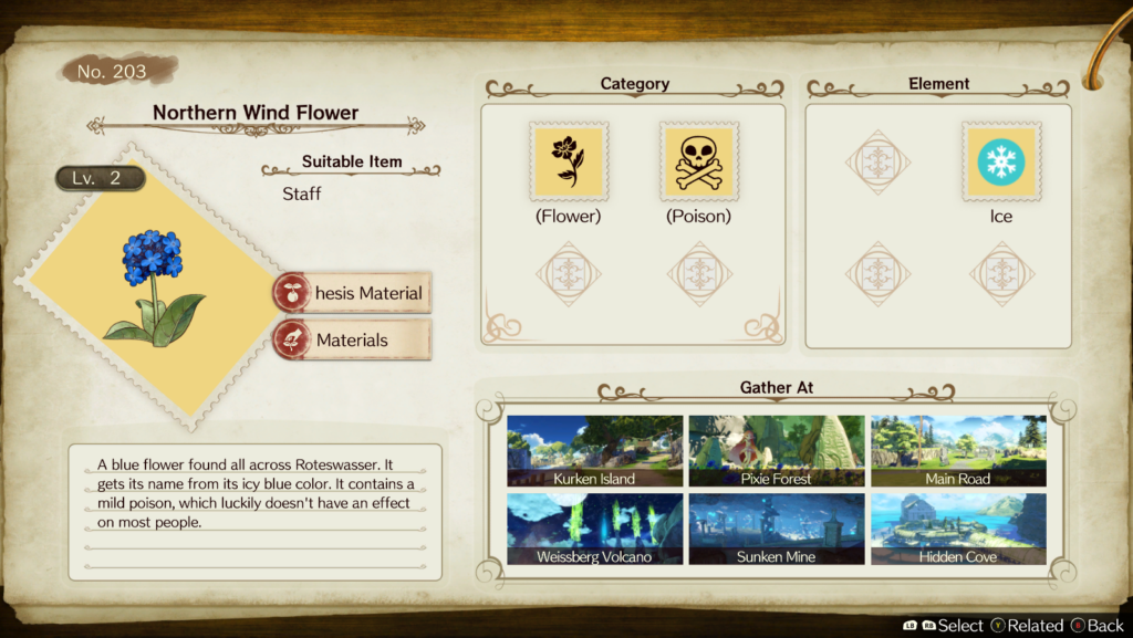 How to find Northern Wind Flower in Atelier Ryza: Ever Darkness & the Secret Hideout 
