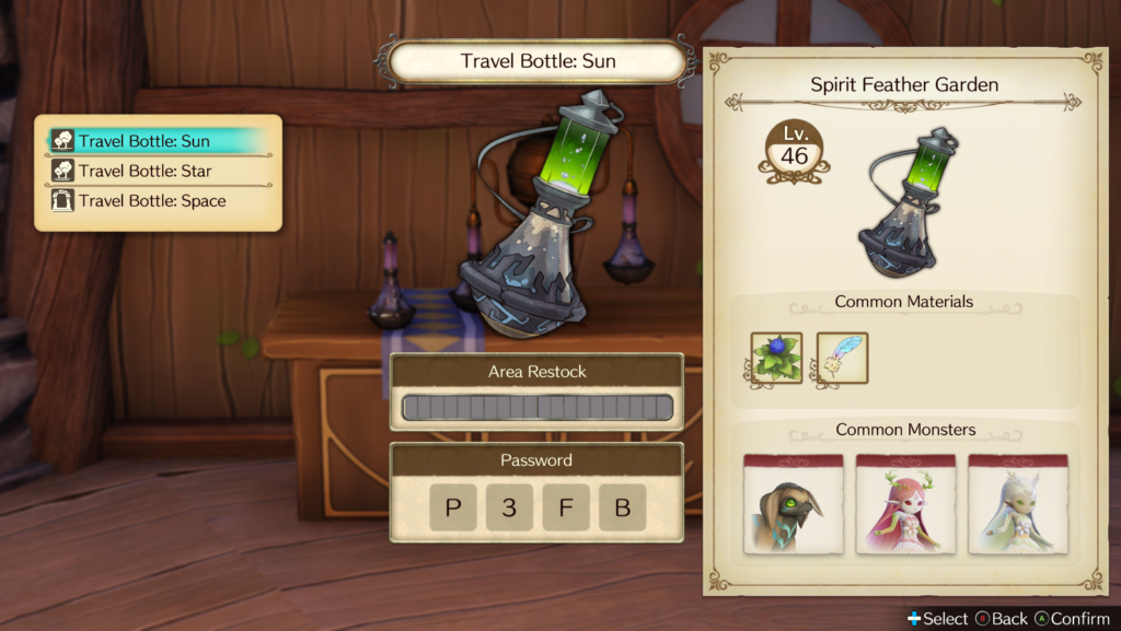 Travel Bottle world with Mutant Taun as the "Main" material | Atelier Ryza: Ever Darkness & the Secret Hideout