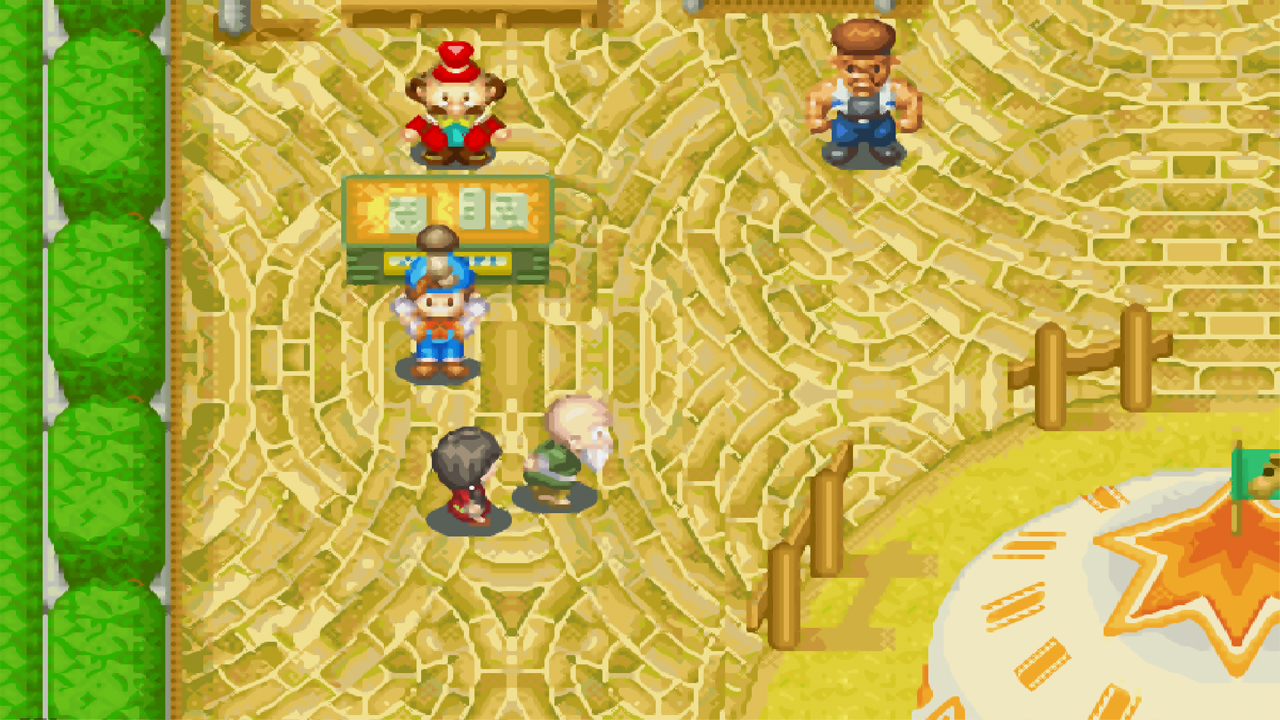 You can exchange truffles for medals at the Horse Race | Harvest Moon: Friends of Mineral Town