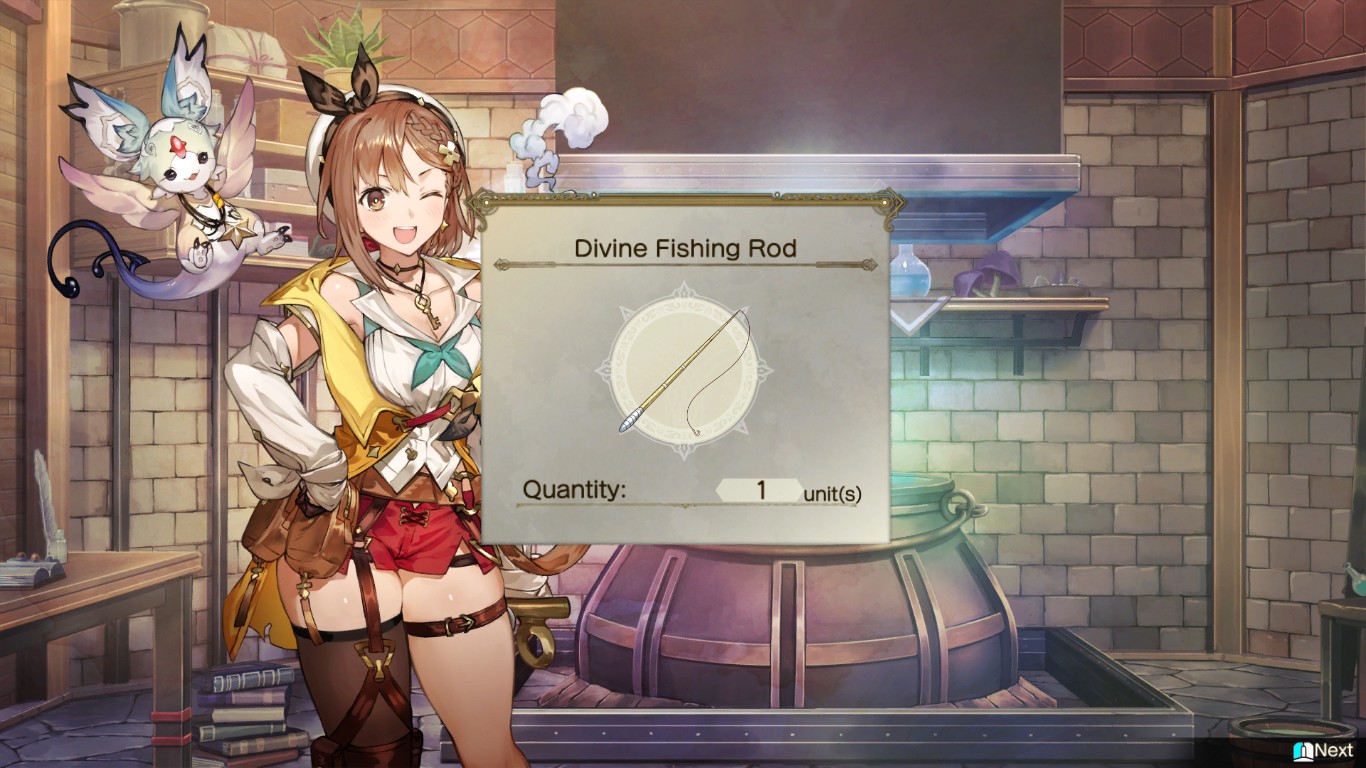 Synthesizing the Divine Fishing Rod | Atelier Ryza 2: Lost Legends & the Secret Fairy