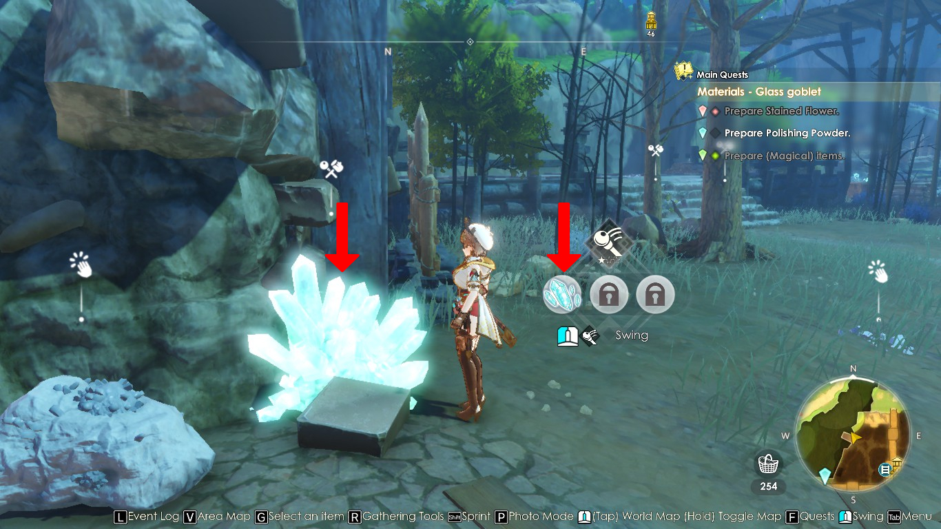 Collecting Holy Stone Fragments at the Old Mining Site Ruins | Atelier Ryza 3: Alchemist of the End & the Secret Key