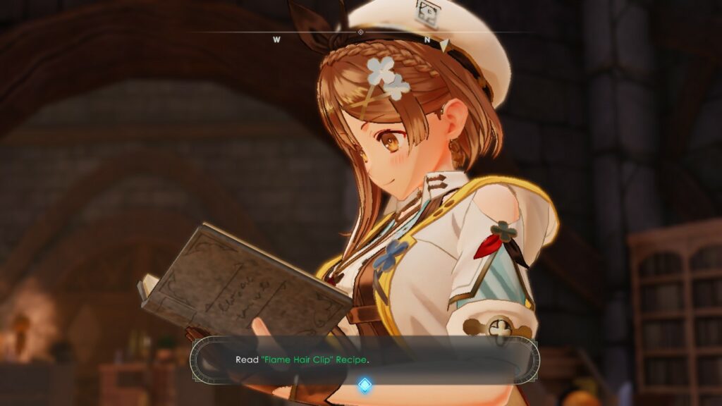 Learning the recipe for the Flame Hair Clip | Atelier Ryza 3: Alchemist of the End & the Secret Key