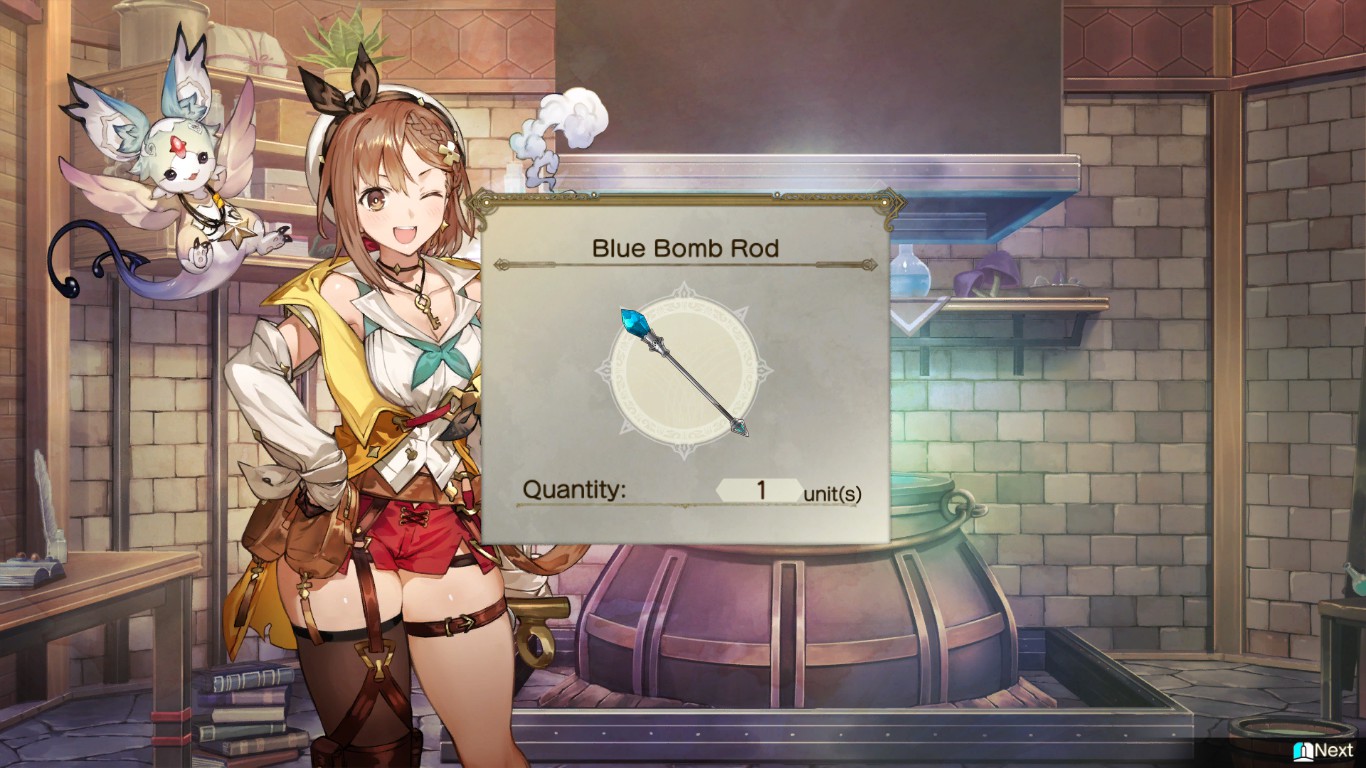 Synthesizing the Blue Bomb Rod | Atelier Ryza 2: Lost Legends & the Secret Fairy