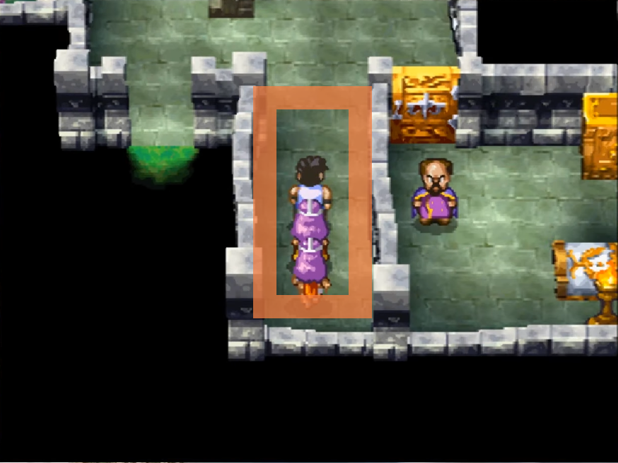 Use the Powder Keg in any place on this wall | Dragon Quest IV