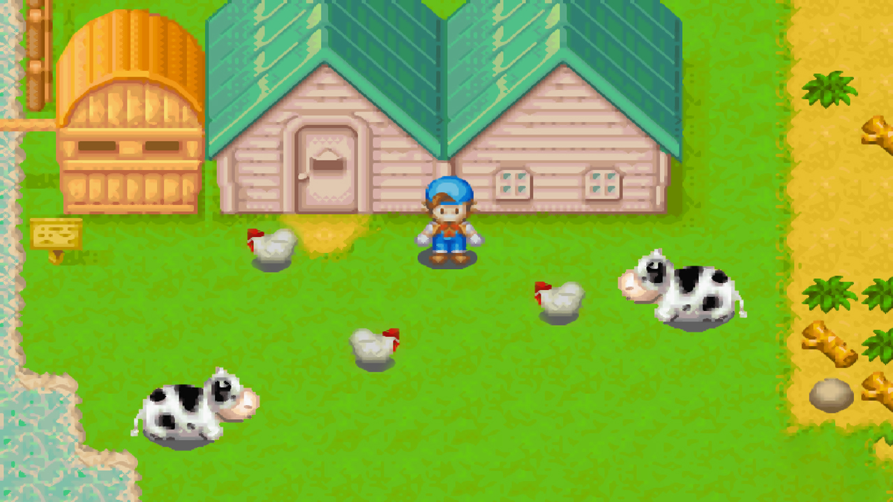 How to Upgrade the Barn and Chicken Coop in Harvest Moon: Friends of Mineral Town