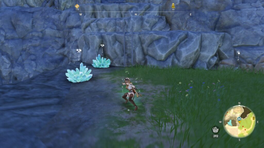 Jumping from a ledge, then sliding with the Wind Shoes | Atelier Ryza 3: Alchemist of the End & the Secret Key