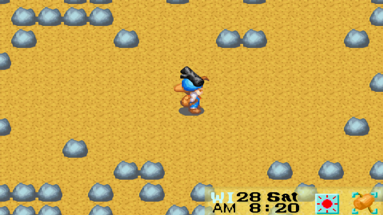 You can find mythic stones in the spring mine | Harvest Moon: Friends of Mineral Town