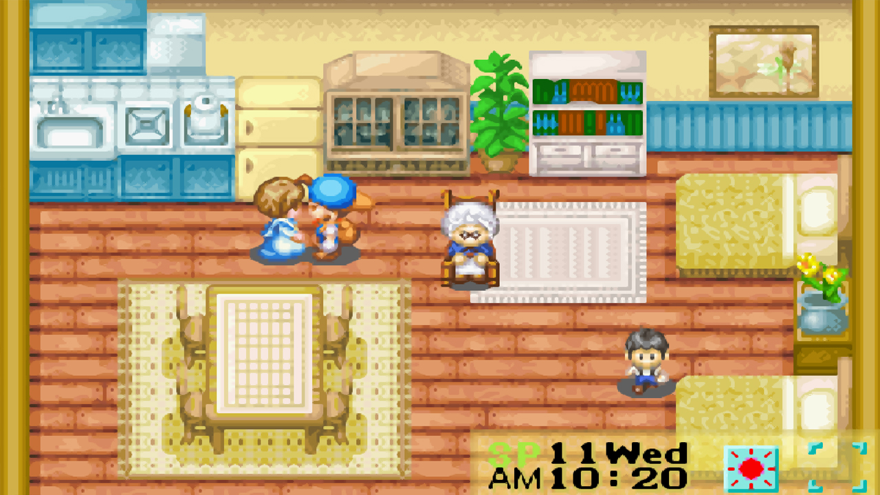 Elli visits her grandmother every Wednesday | Harvest Moon: Friends of Mineral Town