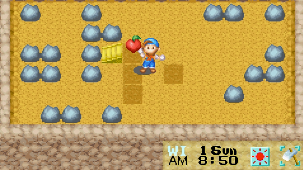 A Power Berry found on the 19th floor of the Winter Mine | Harvest Moon: Friends of Mineral Town