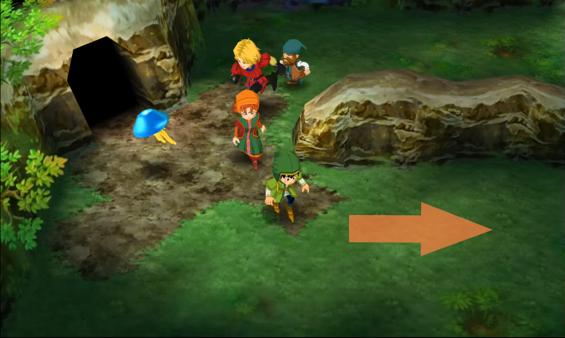 The second Blue Fragment is in this room (1) | Dragon Quest VII