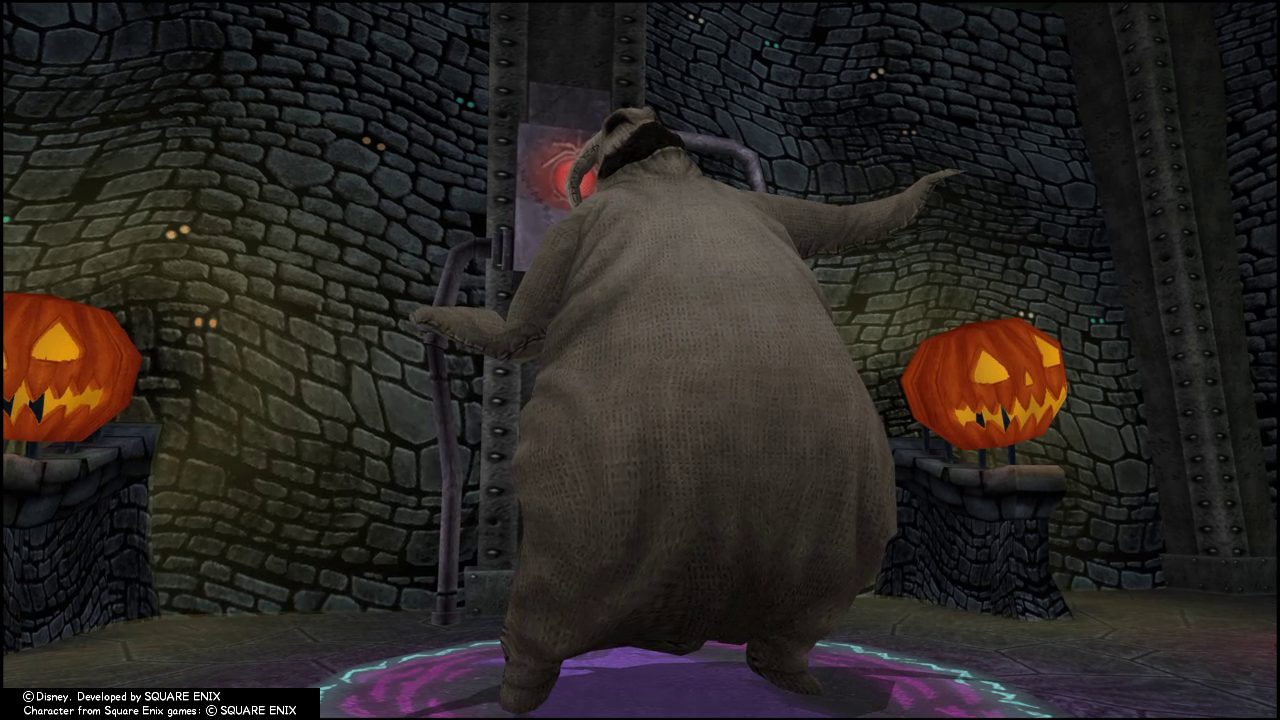 Kingdom Hearts Re:Chain of Memories: Oogie Boogie Boss Fight