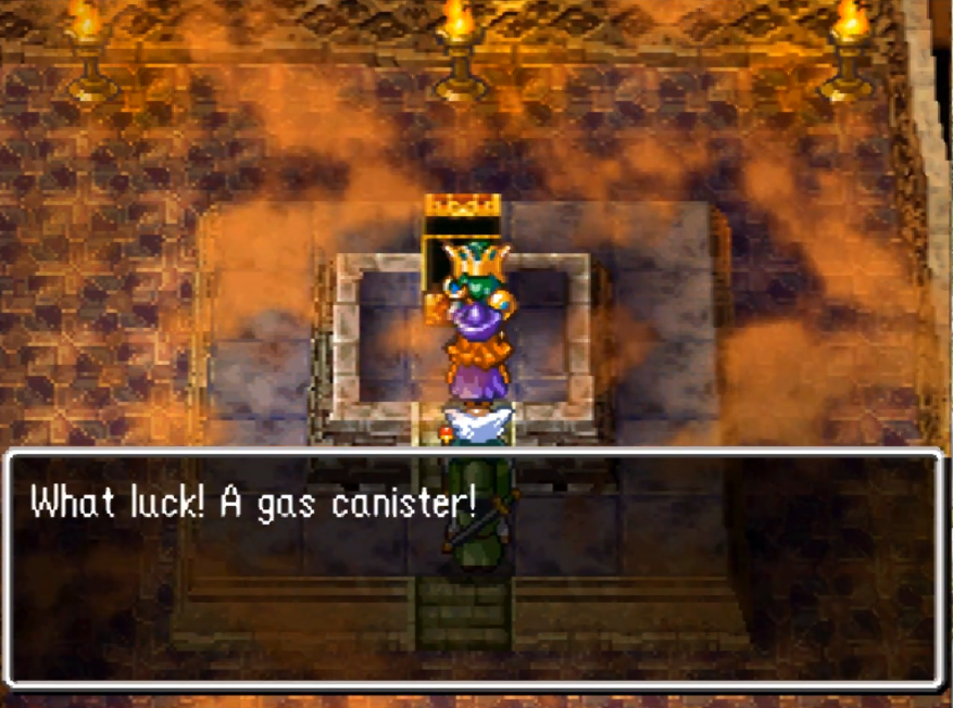 The Gas Canister location | Dragon Quest IV