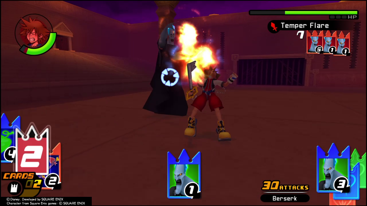 Somewhat annoying if he disrupts one of your moves, but nothing to worry about | Kingdom Hearts Re:Chain of Memories