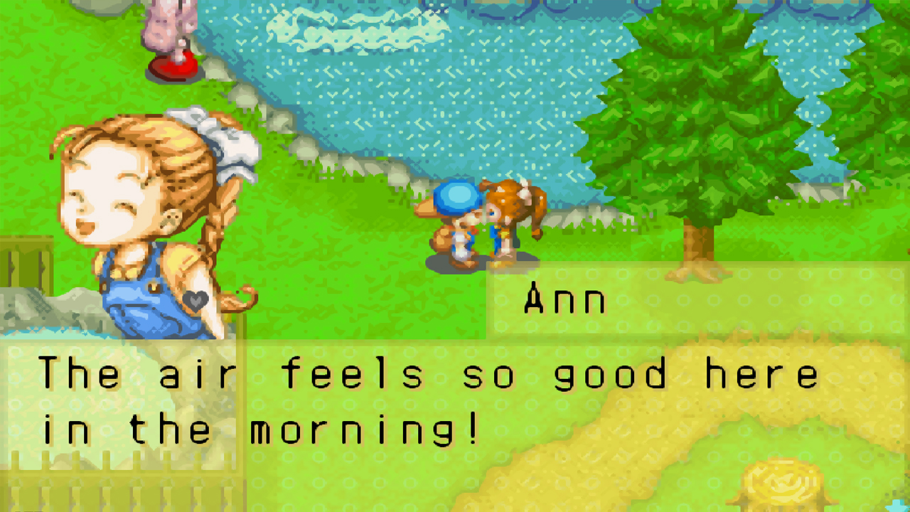 Ann loves to take a walk to the hot springs every morning | Harvest Moon: Friends of Mineral Town