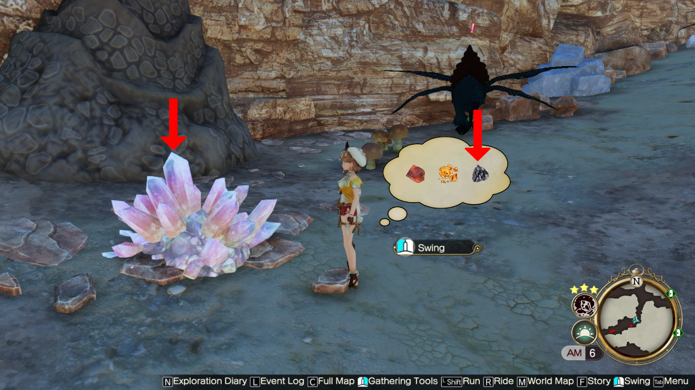 Collecting Rainbow Gemstones at Sand Beast’s Den | Atelier Ryza 2: Lost Legends & the Secret Fairy