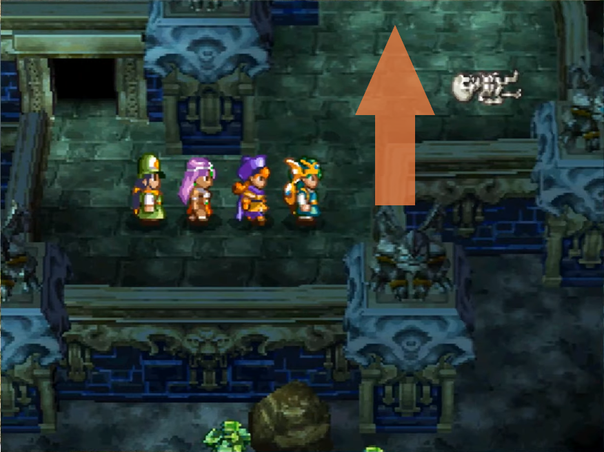Follow these directions to get to the next floor (1) | Dragon Quest IV