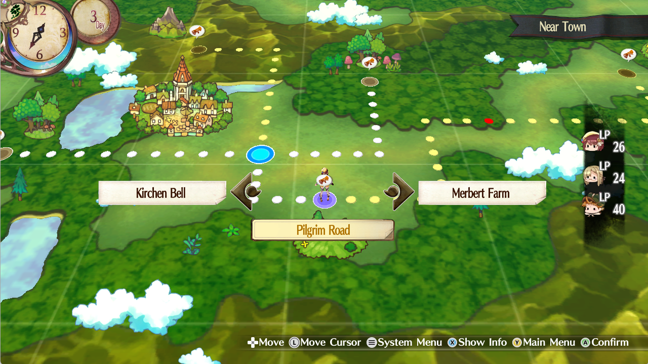 Defeat a Green Puni in Pilgrim Road or Chick Woods  | Atelier Sophie 