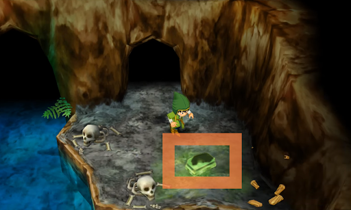 After you defeat the mini-boss, you can find the fragment here | Dragon Quest VII
