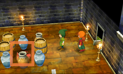 The first red fragment you’ll need is inside this room (3) | Dragon Quest VII