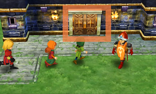 Talk to this guard to get enlisted! (1) | Dragon Quest VII