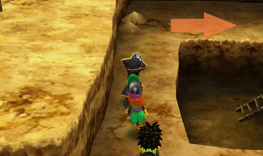 The last fragment you need is down here in the Dig Site (1) | Dragon Quest VII