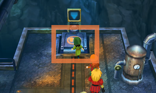 Follow this path and fight those two Automatons (2) | Dragon Quest VII