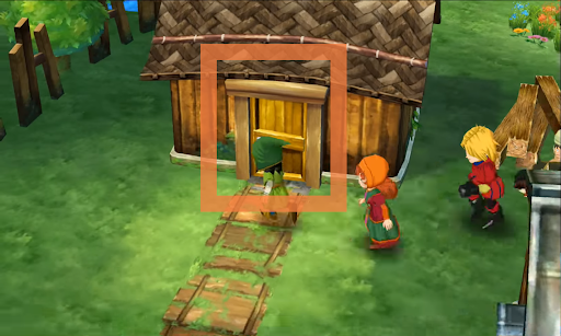 The third piece is inside this cabin (1) | Dragon Quest VII