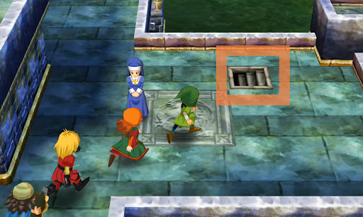 Pull that lever to enter the prison and talk to Ambrose (2) | Dragon Quest VII