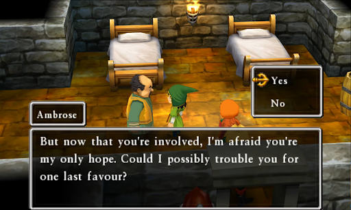 Pull that lever to enter the prison and talk to Ambrose (4) | Dragon Quest VII