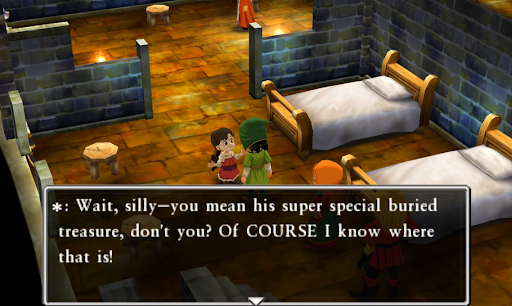 Ambrose’s granddaughter is in this room in Frobisher (2) | Dragon Quest VII