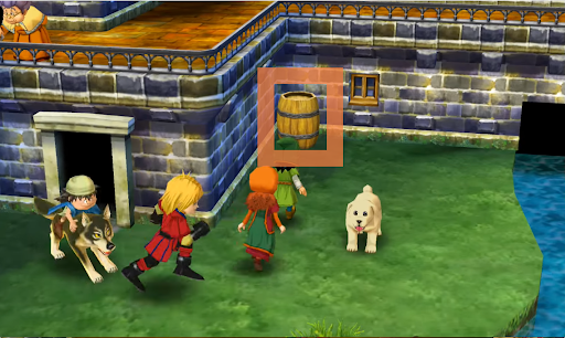 Break this barrel to find the piece you need (2) | Dragon Quest VII