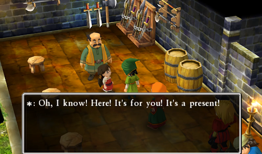 Ambrose’s granddaughter will give you the last fragment after you help his grandpa | Dragon Quest VII